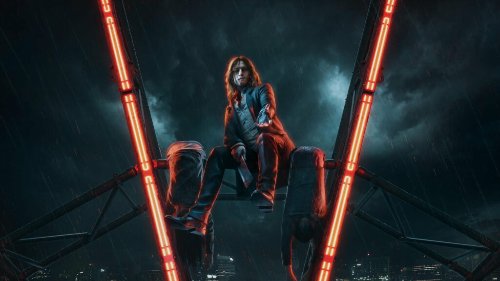 Dark Night in the World of Bloodlines: A Stunning 4K Wallpaper of Vampire The Masquerade Bloodlines 2