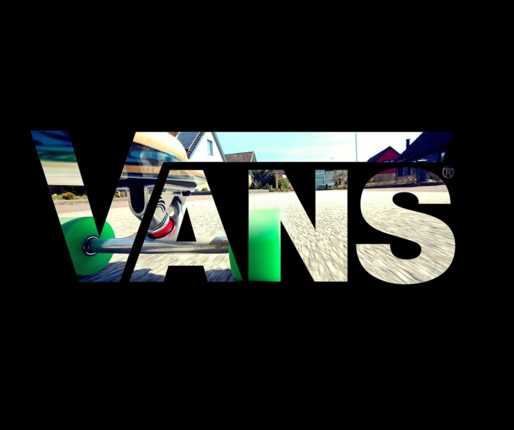 Skate into Style: Vans Brand Logo HD Wallpaper Background Photo
