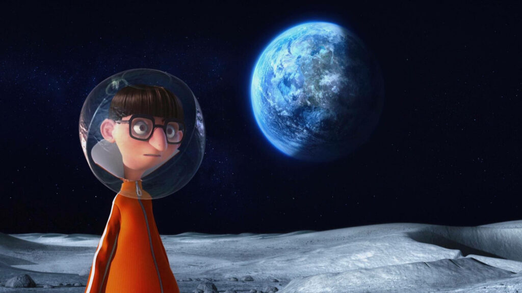 Vector on the Moon: Despicable Me Wallpaper Background