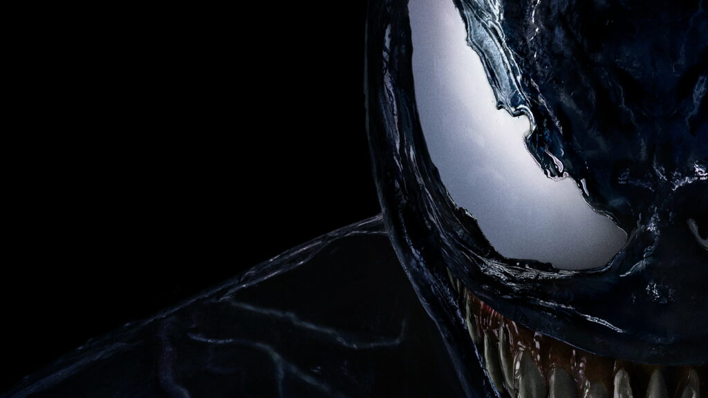 Venom: Unleashing the Dark Protector - Official Poster for 2018 Marvel Superhero Film Wallpaper