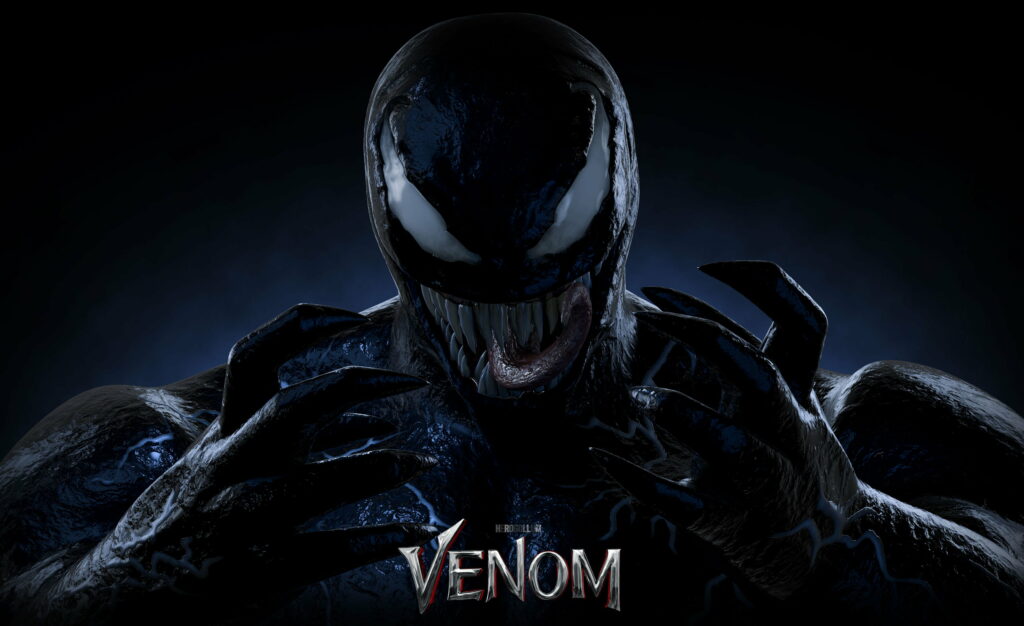 Venom: Unleashing the Supervillain's Digital Artistry in 2018 Wallpaper