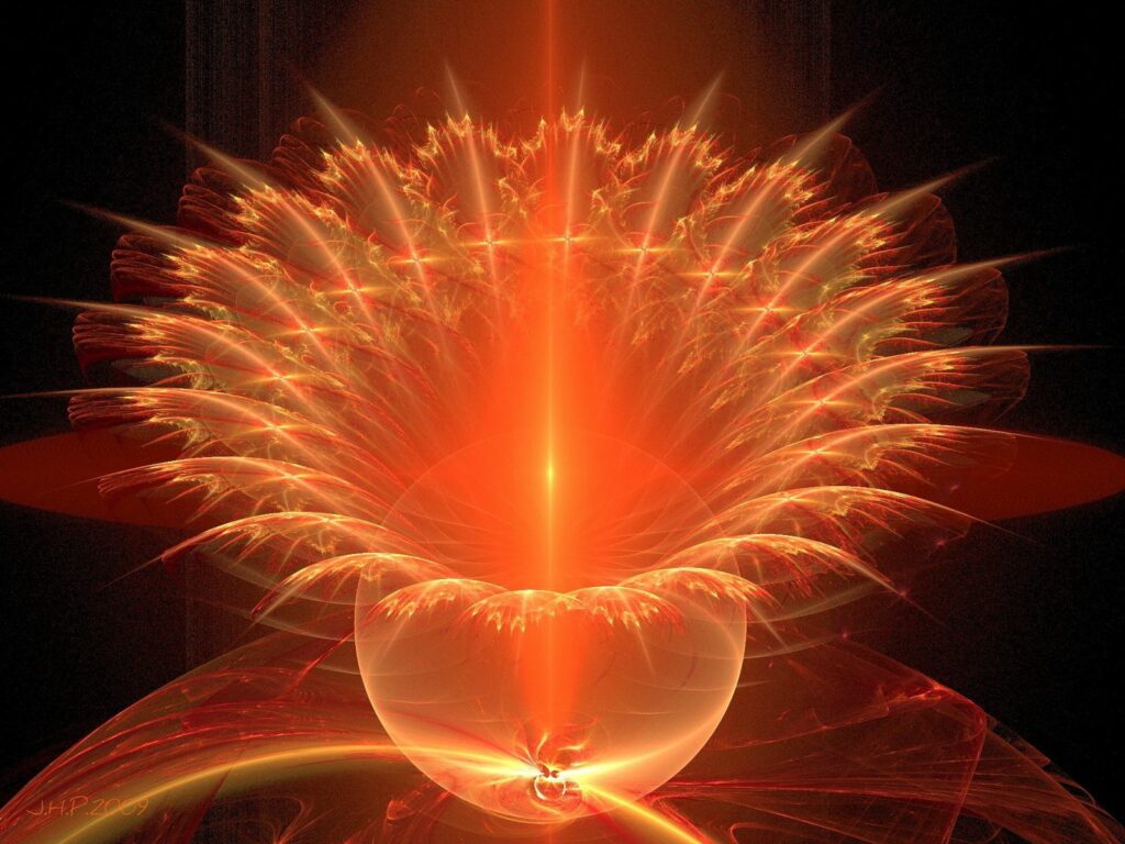 Vibrant 1600x1200 Abstract Light & Fire Wallpaper Background