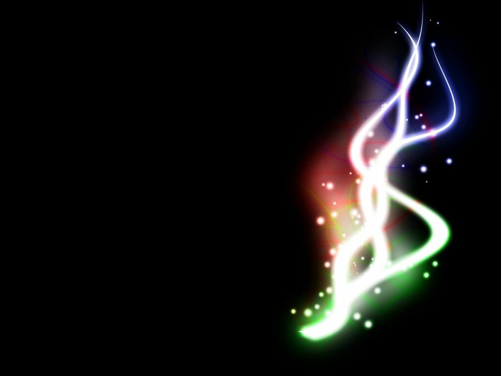 Colorful Light Trails Wallpaper - Abstract Neon Motion Background