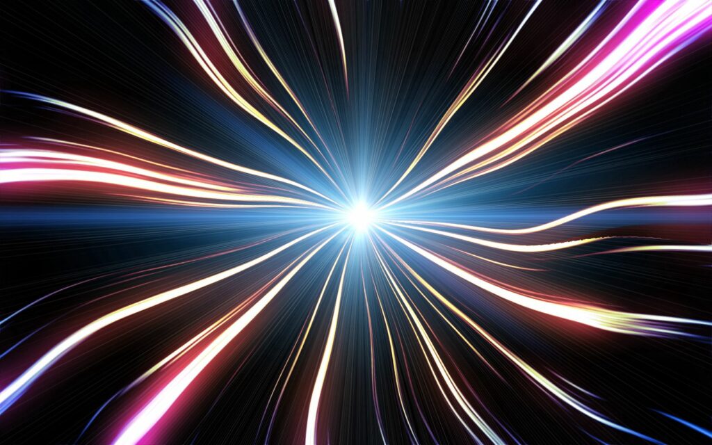 Dynamic 1680x1050 Wallpaper: Radiant Lines & Light Rays Background