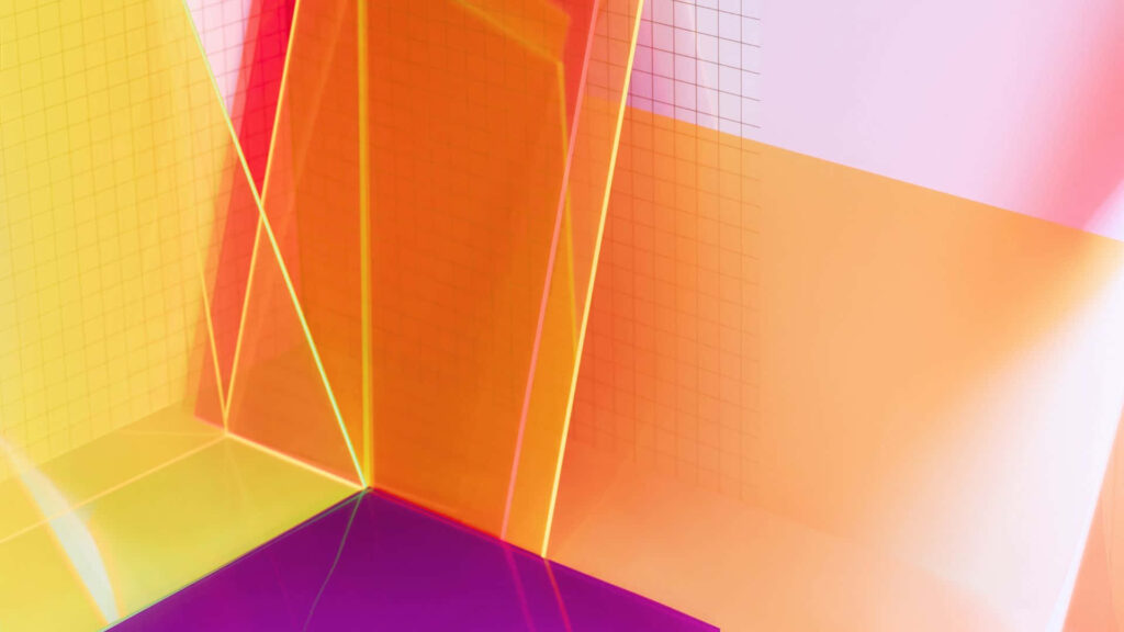 Colorful Abstract Wallpaper: Vibrant 1920x1080 Geometric Design
