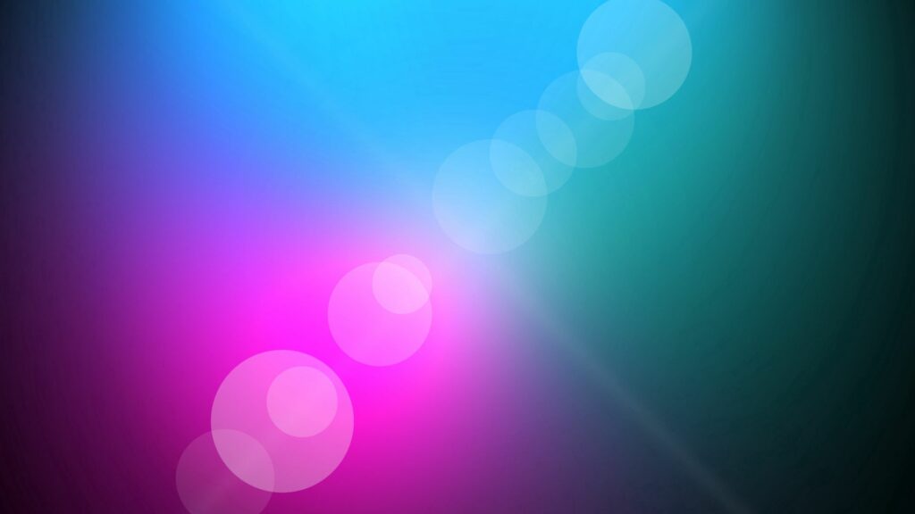 Vibrant Abstract Wallpaper: Colorful Circles on Gradient Background
