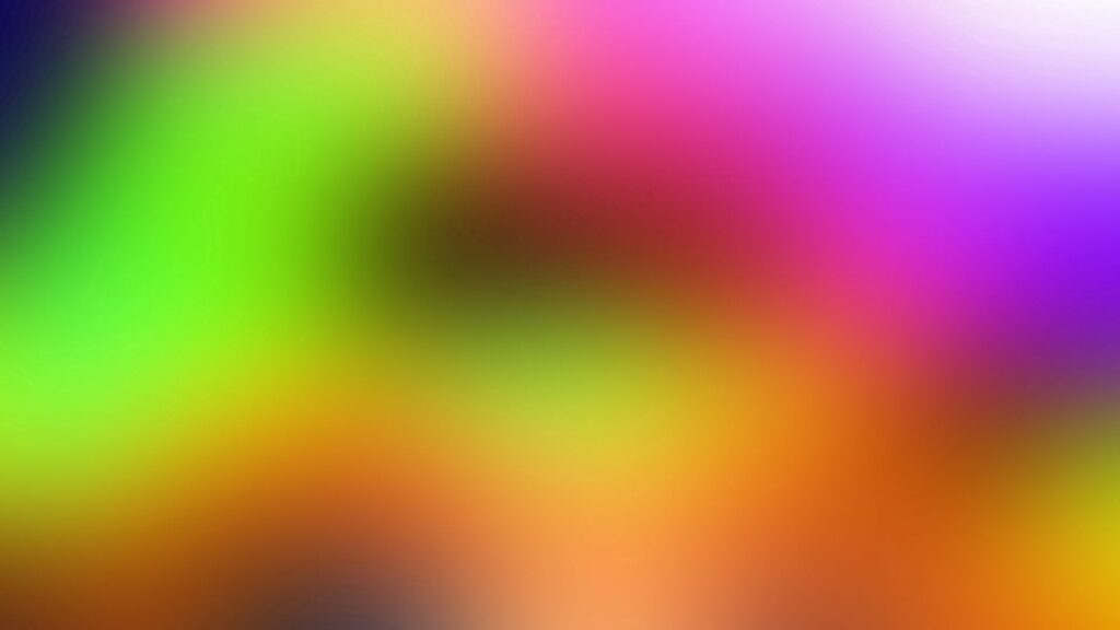 Vibrant 1920x1080 Colorful Blurred Spots Gradient Wallpaper