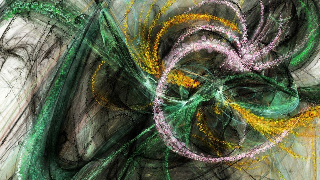 Dynamic Colorful Lines Wallpaper - Energetic Abstract Background