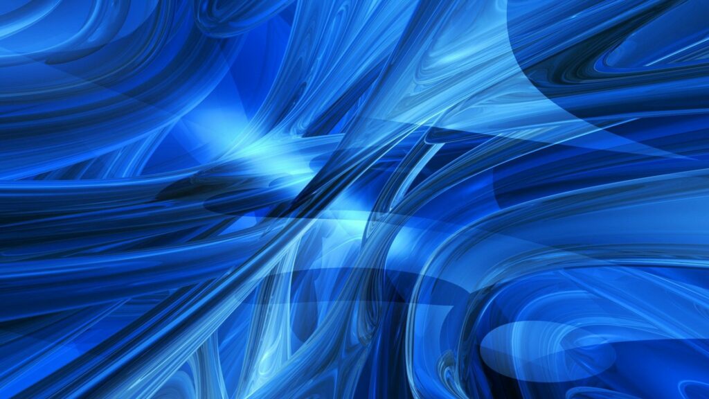 Vibrant Abstract Blue Lines Wallpaper – 1920x1080 Background