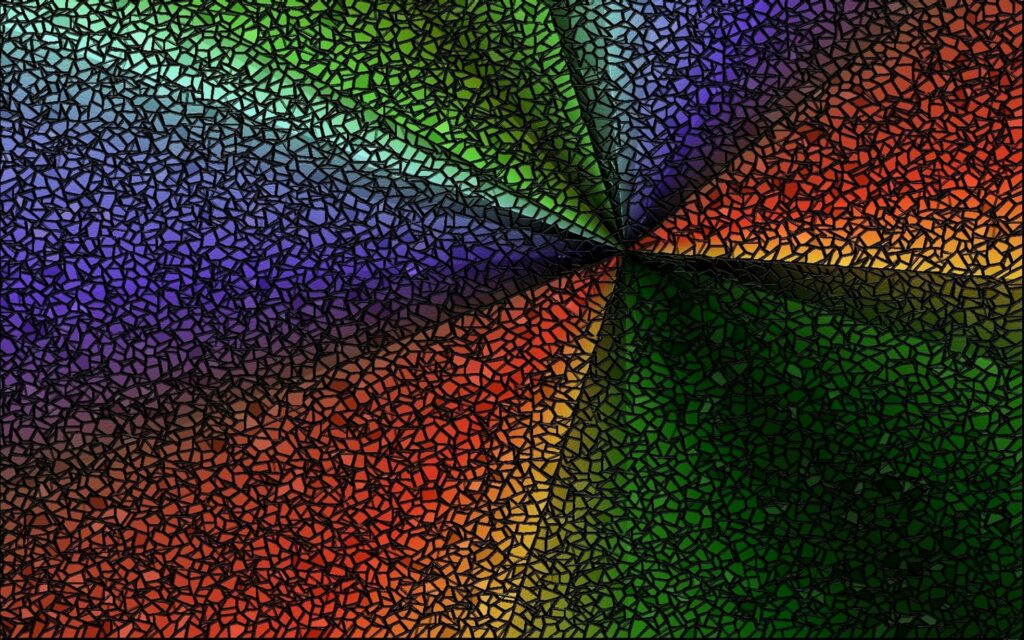 Vibrant 1920x1200 Abstract Mosaic Wallpaper for Artistic Background