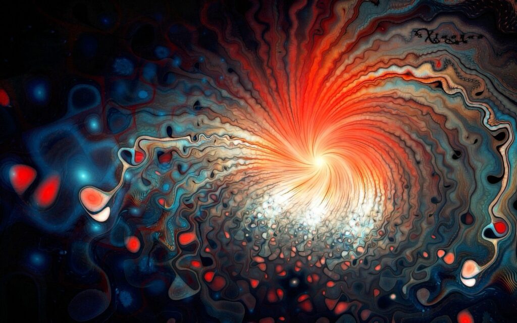 Vibrant 1920x1200 Abstract Plexus Wallpaper - Colorful Background