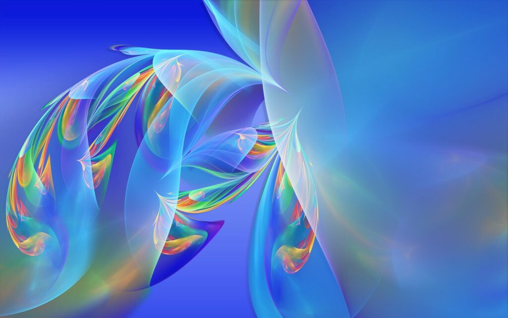 Vibrant Fluid Swirls: Dreamy 1920x1200 Wallpaper Background