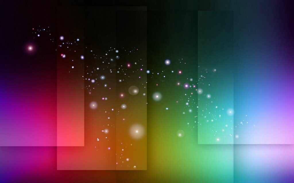 Vibrant 1920x1200 Abstract Gradient Wallpaper with Bokeh Effect