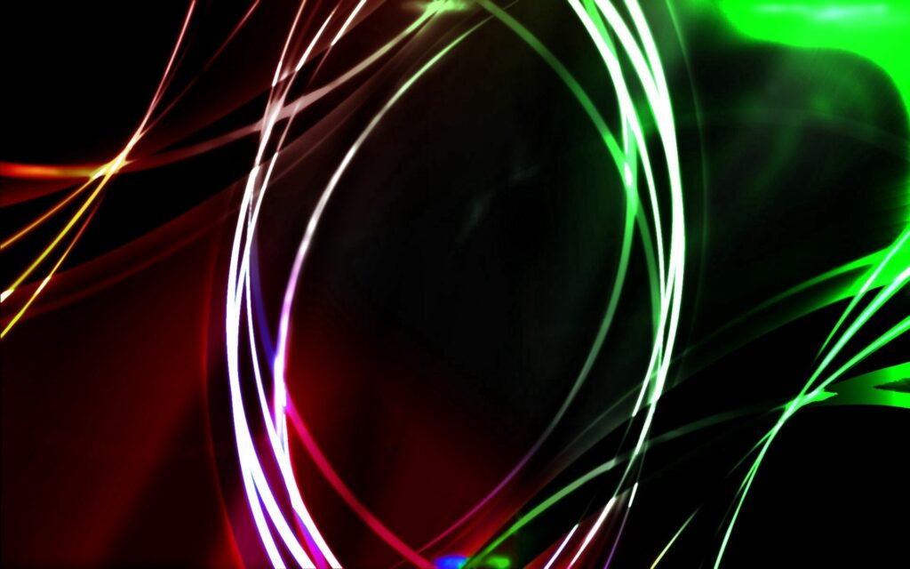 Vibrant 1920x1200 Abstract Wallpaper with Glowing Spirals