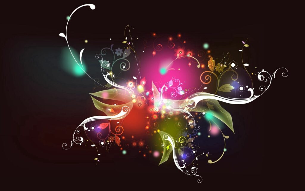 Colorful Intricate Patterns Wallpaper - 1920x1200 Dark Background