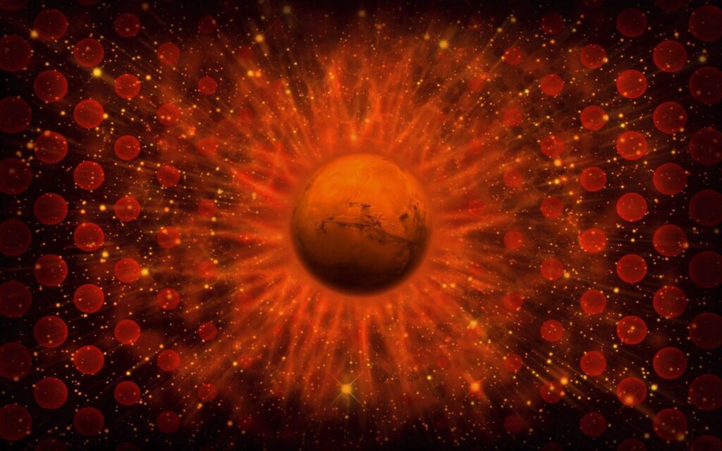 Vibrant Glowing Orb Wallpaper - Mesmerizing 1920x1200 Background