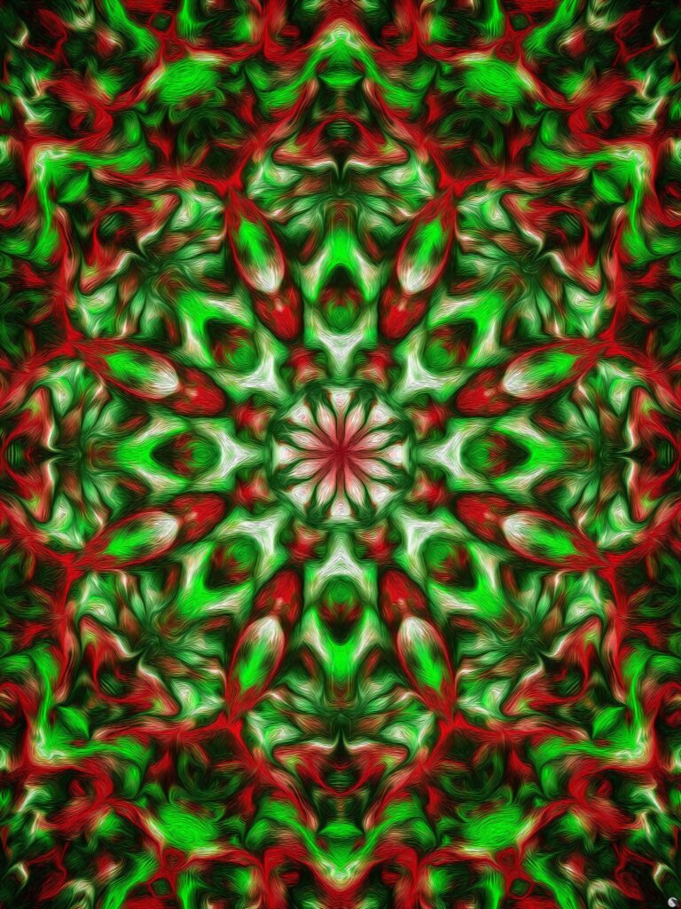 Mesmerizing Kaleidoscope Wallpaper - Vibrant Abstract Background