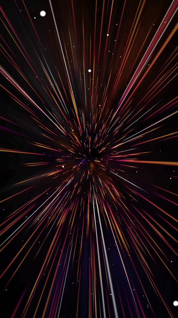 Vibrant Colorful Rays Wallpaper - Dynamic Optical Illusion Background