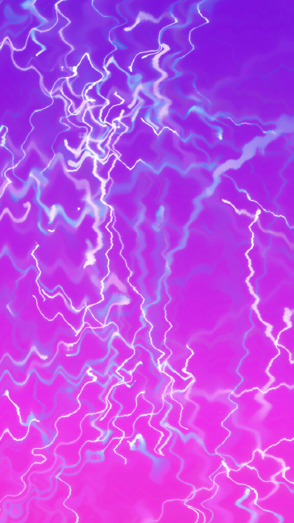 Vibrant Abstract Wallpaper: Wavy Lines & Glow in Purple/Pink 2250x4000