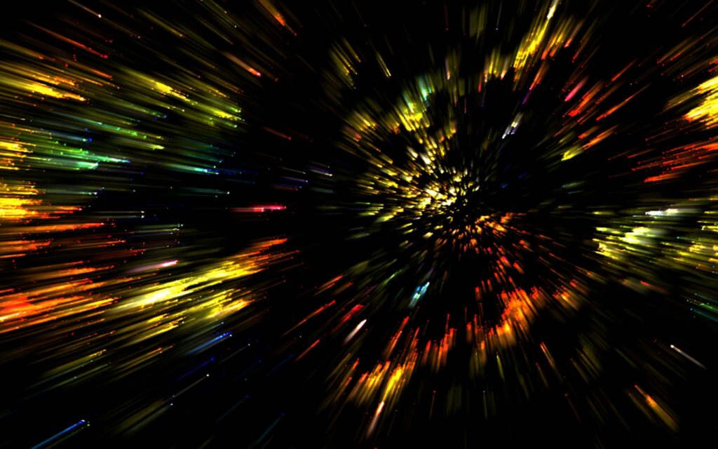 Dynamic 2560x1600 Wallpaper: Vivid Streaks of Movement & Energy