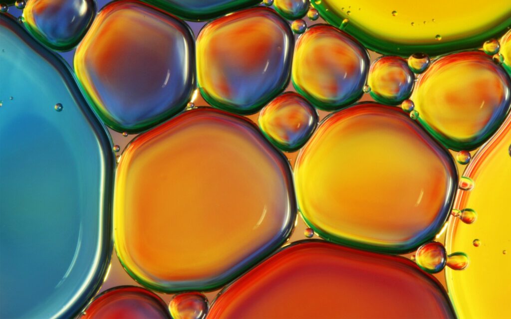 Vibrant 2560x1600 Abstract Circle Wallpaper for Colorful Background
