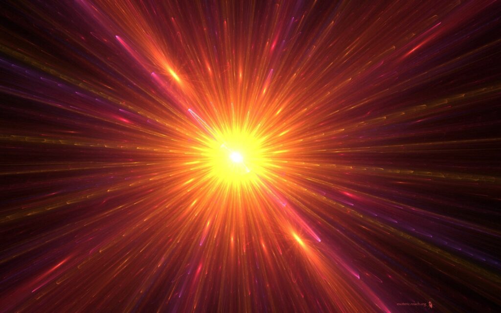 Colorful Burst of Light Wallpaper - Radiant Sun Design 2560x1600