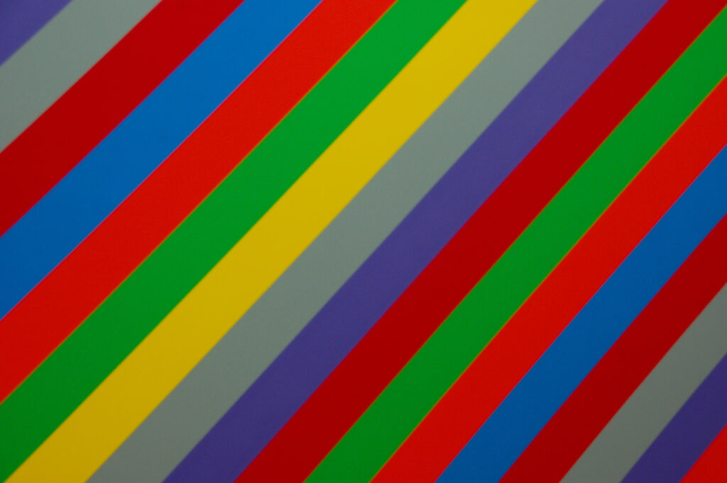 Dynamic Multicolored Striped Wallpaper 3008x2000 - Modern Background