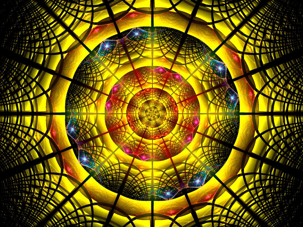 Vivid 3200x2400 Mandala Wallpaper: Intricate Abstract Background