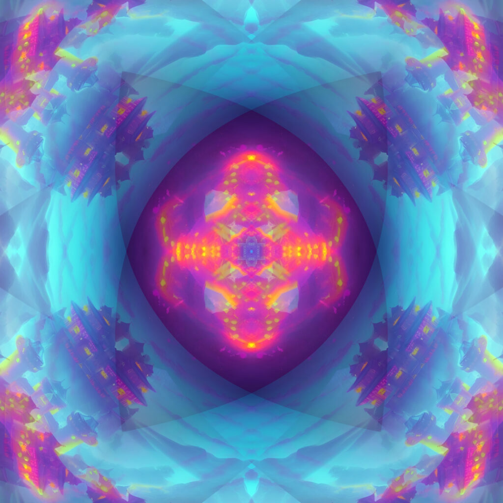 Mesmerizing Kaleidoscope Wallpaper: Vibrant Abstract Background