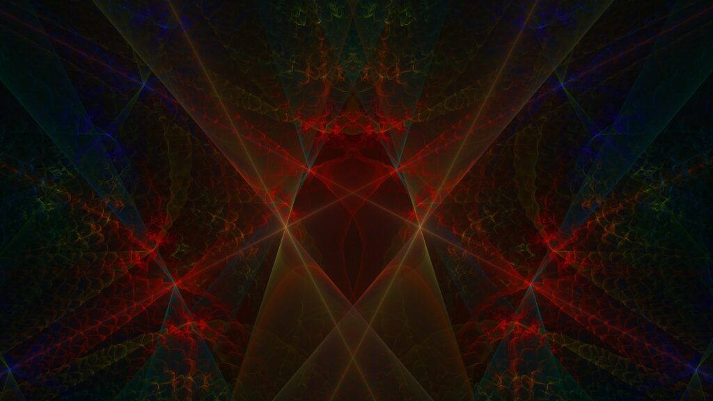 Vibrant 3840x2160 Abstract Wallpaper with Intricate Shapes