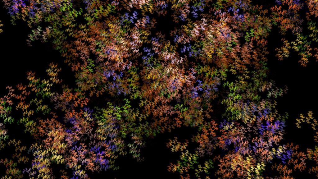 Dynamic Colorful Particles Wallpaper | 3840x2160 Abstract Background