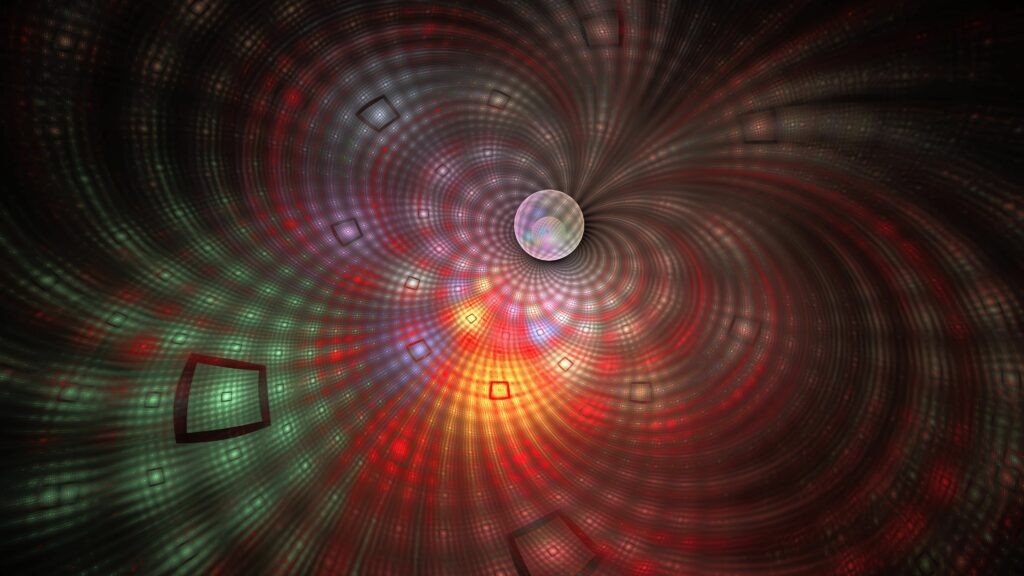 Mesmerizing Fractal Pattern Wallpaper - Colorful 3840x2160 Background