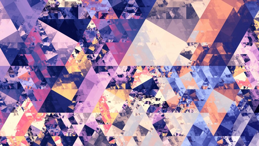 Vibrant Mosaic Geometric Wallpaper - 3840x2160 Abstraction Background