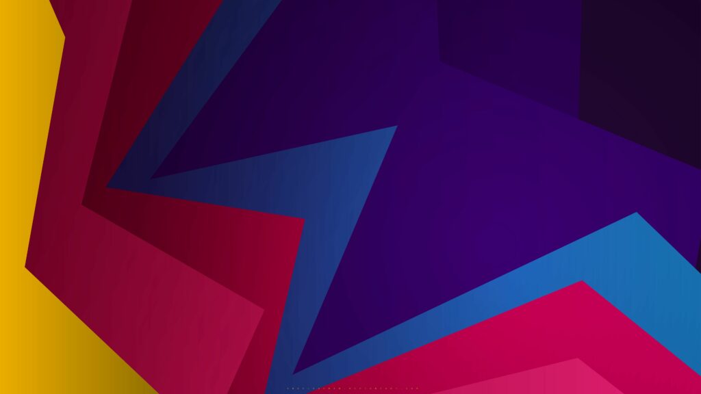 Vibrant Geometric Origami Wallpaper | Colorful 3840x2160 Background