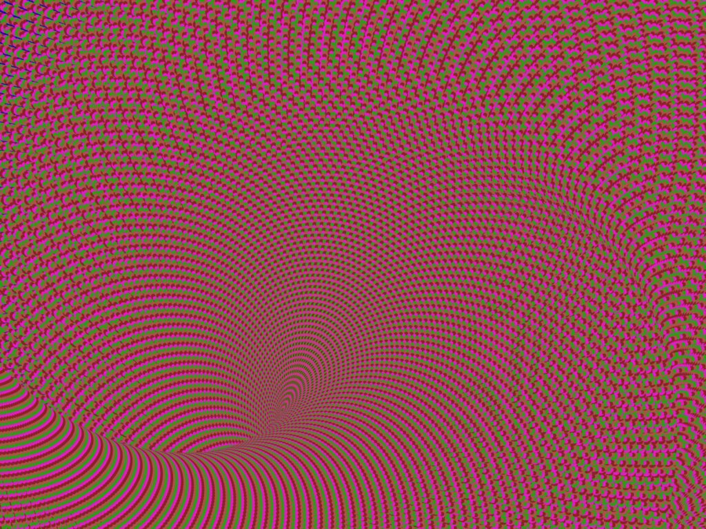 Colorful Abstract Vortex Wallpaper - High-Res Optical Illusion Background