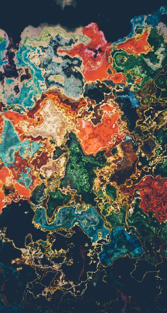 Vibrant 3D Color Explosion: Mesmerizing Mix of HD Phone Wallpaper Backgrounds
