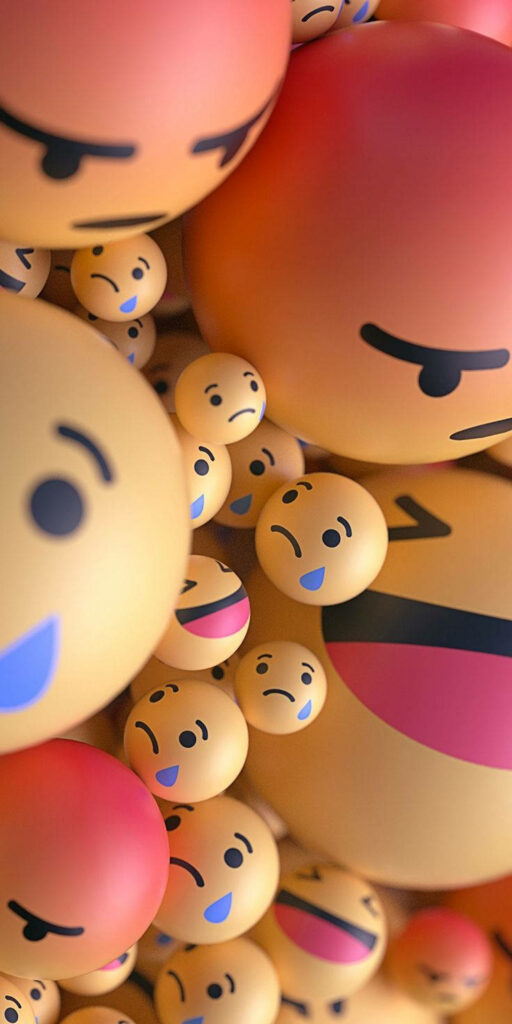 Colorful 3D Emoji Wallpaper for Fun Phone Backgrounds
