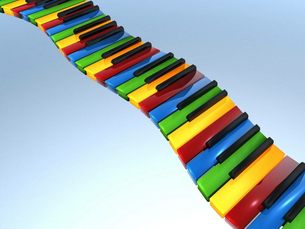 Vibrant 3D Piano Tiles Wallpaper for Android - Colorful & Lively