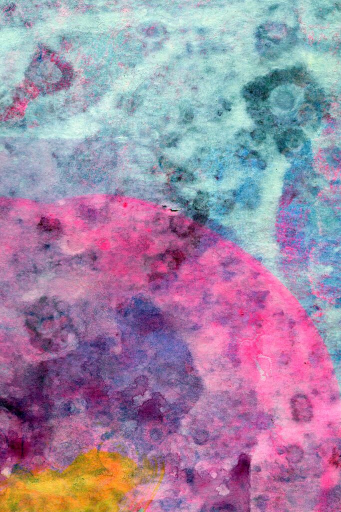 Vibrant 4000x6000 Abstract Wallpaper with Colorful Paint Spots