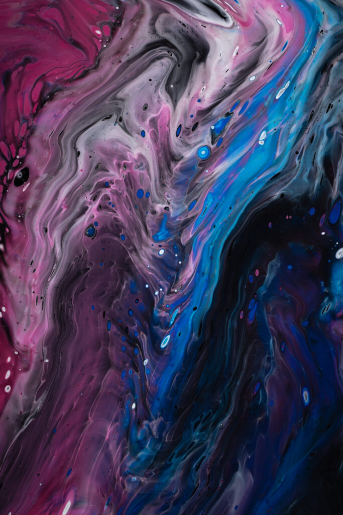 Vibrant 4000x6000 Liquid Abstract Wallpaper with Colorful Patterns