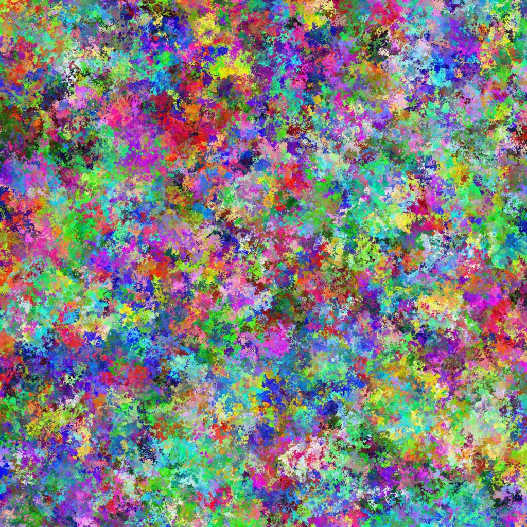 Vibrant 4096x4096 Abstract Wallpaper with Colorful Spots