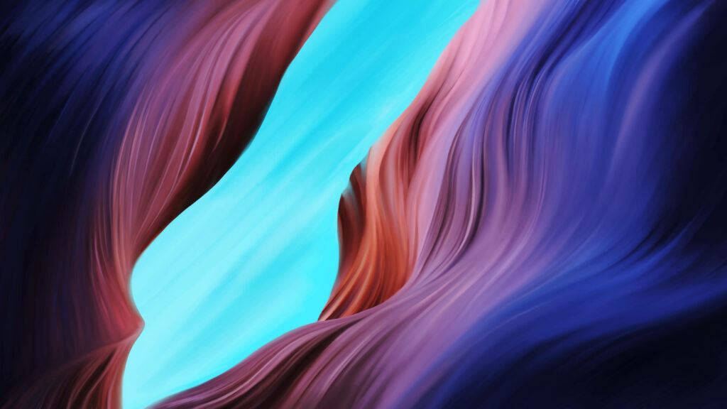 Psychedelic Fluid Waves 4K Wallpaper - Vibrant Abstract Background