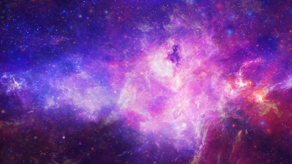Vibrant 4K Outer Space Wallpaper: Cosmic Colors & Stars