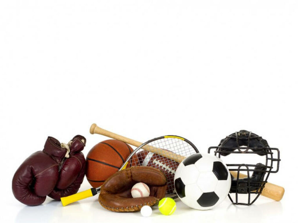 Vibrant 4K Sports Gear Wallpaper: Boxing, Basketball & More