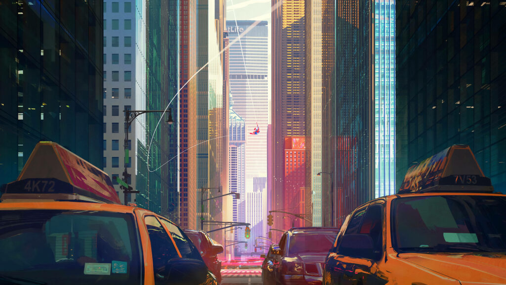Vibrant 4K Times Square Wallpaper: Iconic Taxis & Skyscrapers