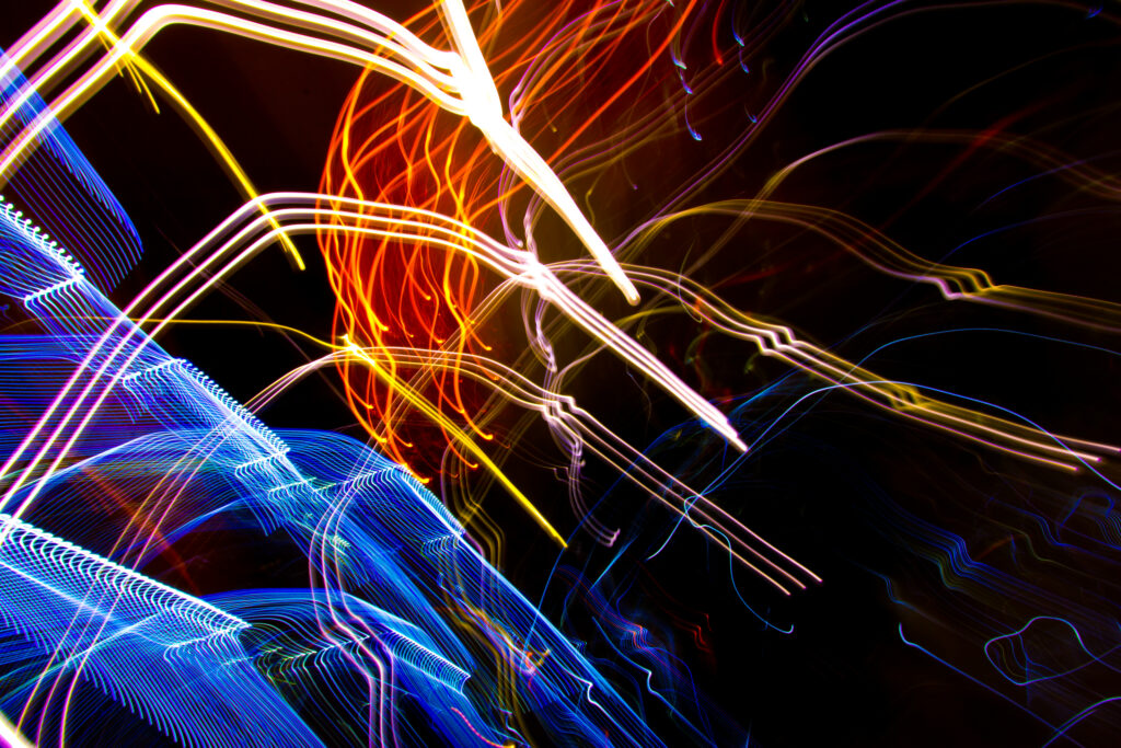 Mesmerizing Long Exposure Light Trails Wallpaper - 5120x3413