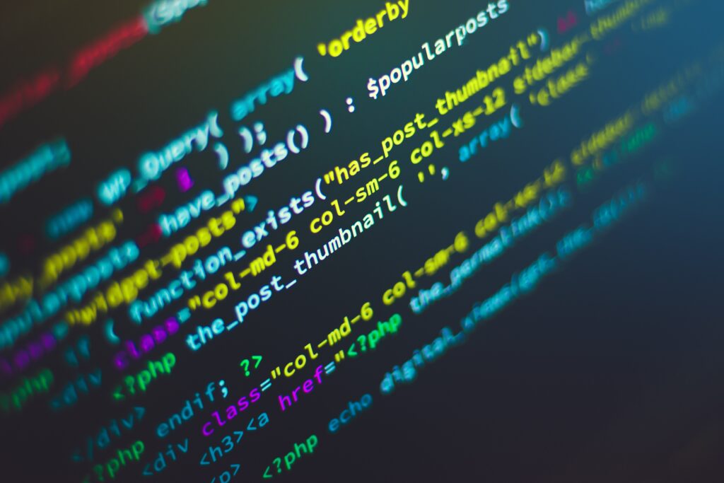 Vibrant 5184x3456 Coding Wallpaper: Color-Coded Programming Art