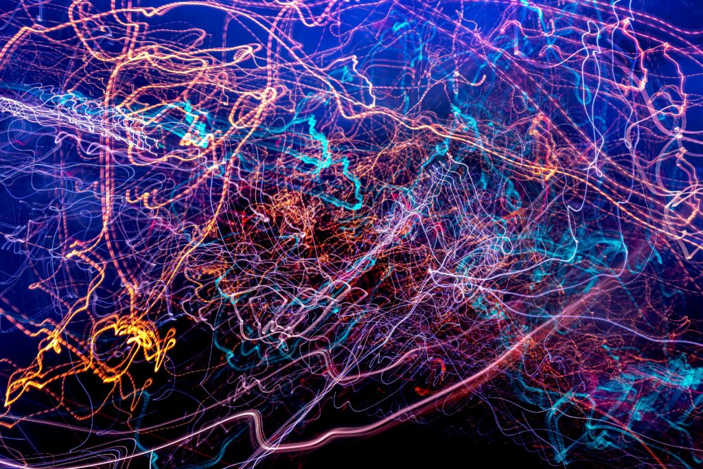 Colorful Tangled Lines Abstract Wallpaper - 6000x4000 Background