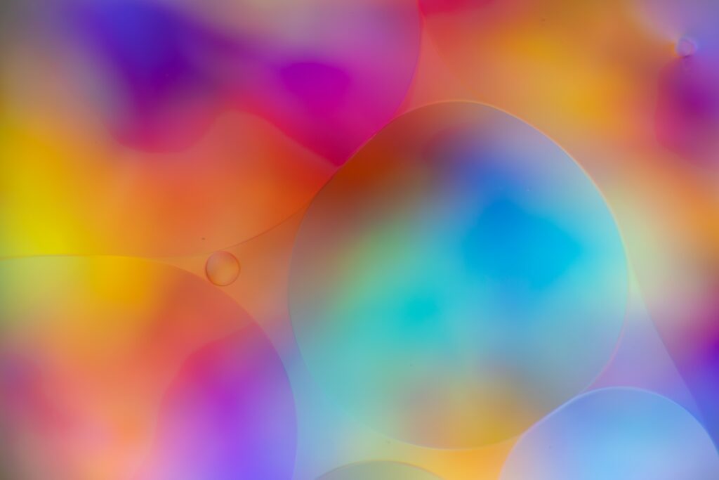 Vibrant Gradient Bubble Wallpaper – Captivating 6000x4000 Background