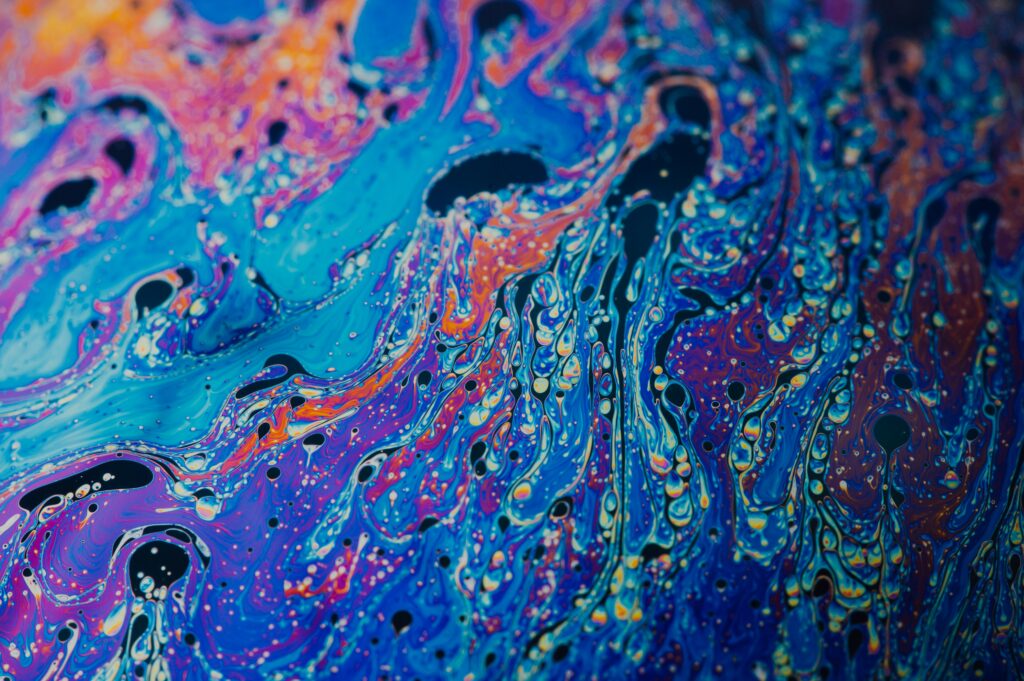 Colorful Abstract Fluid Art Wallpaper - Vibrant 6048x4024 Background